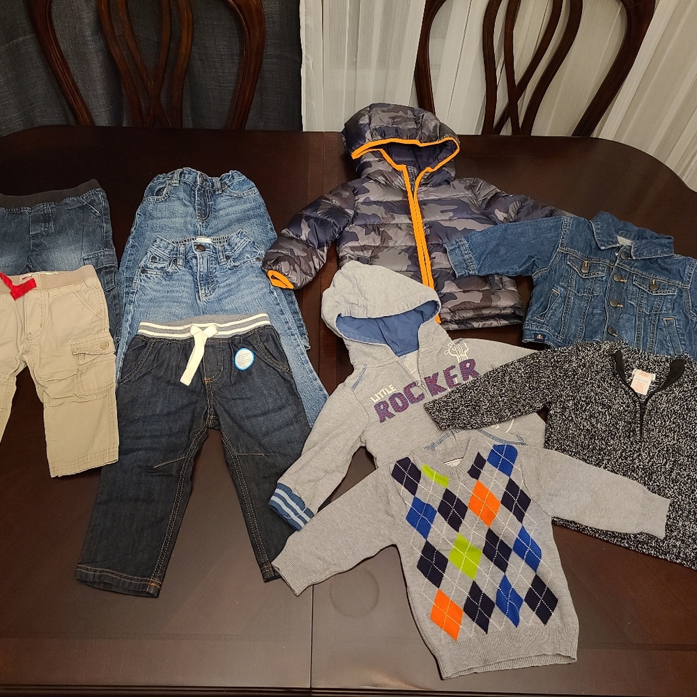Boys size 12-18months lot